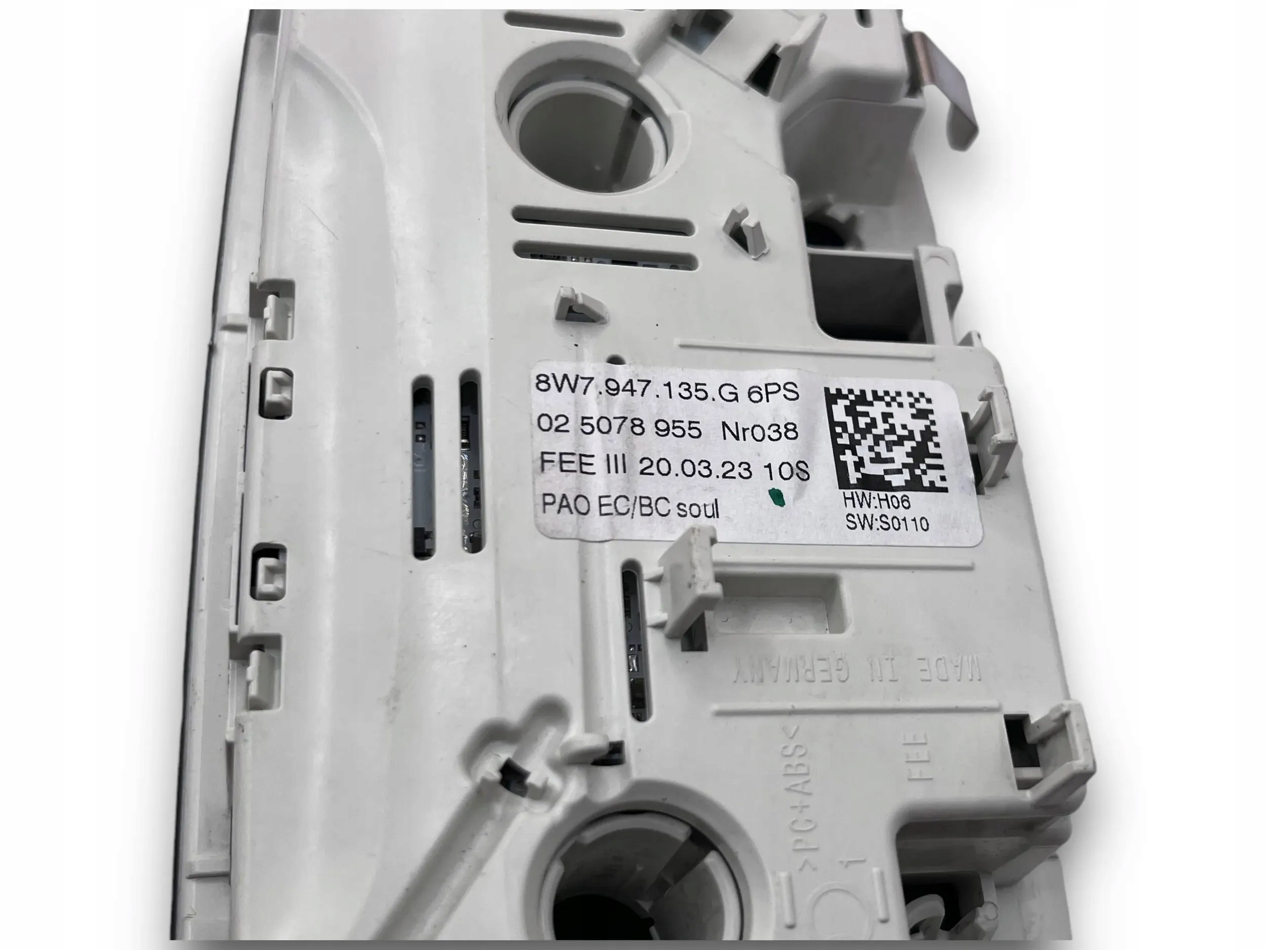 AUDI A5 8W FANALE CIELO INTERNO 8W7947135G @M