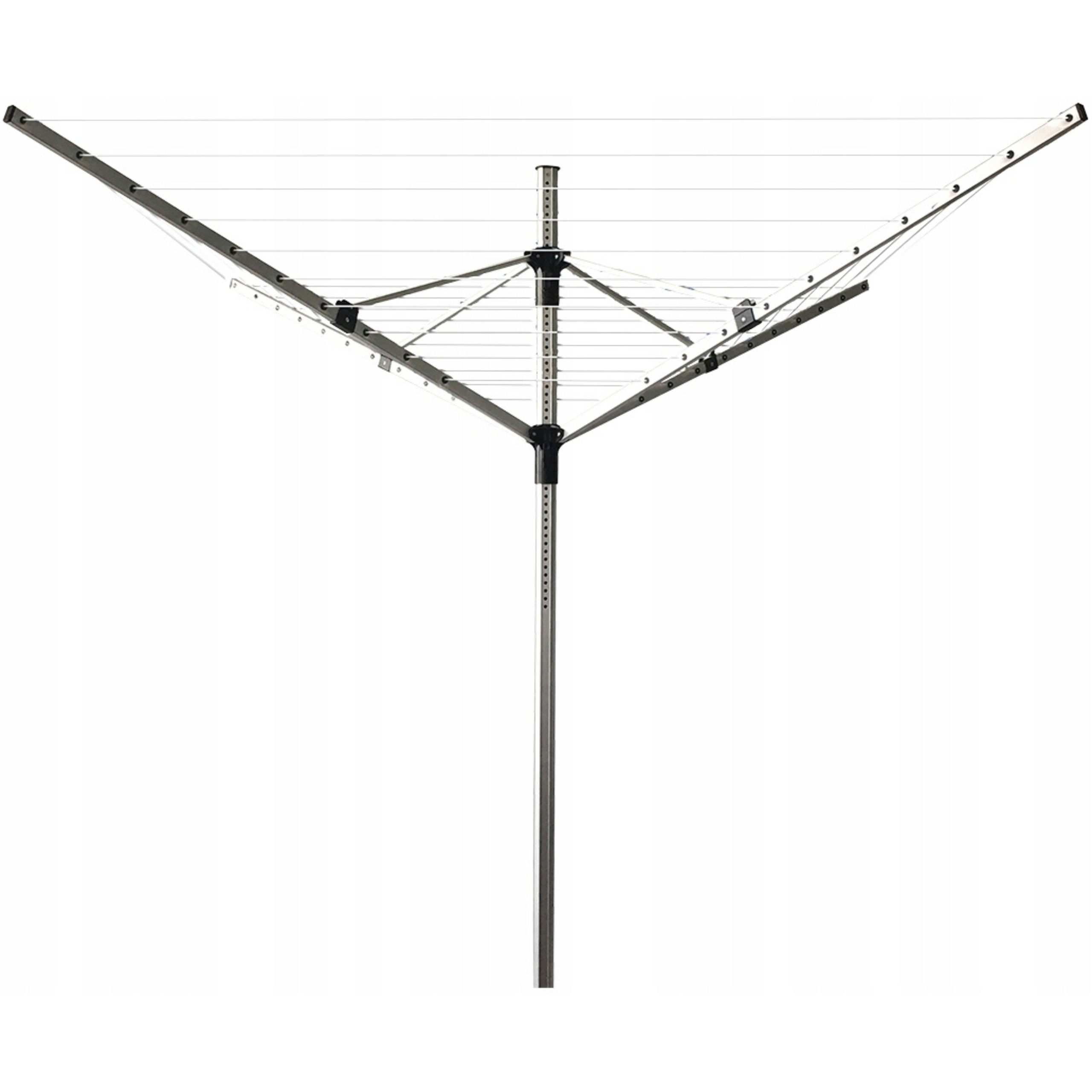 Sušička na bielizeň Poriadny poťah, veľká, nastaviteľná XXL, 50 m, 180 cm