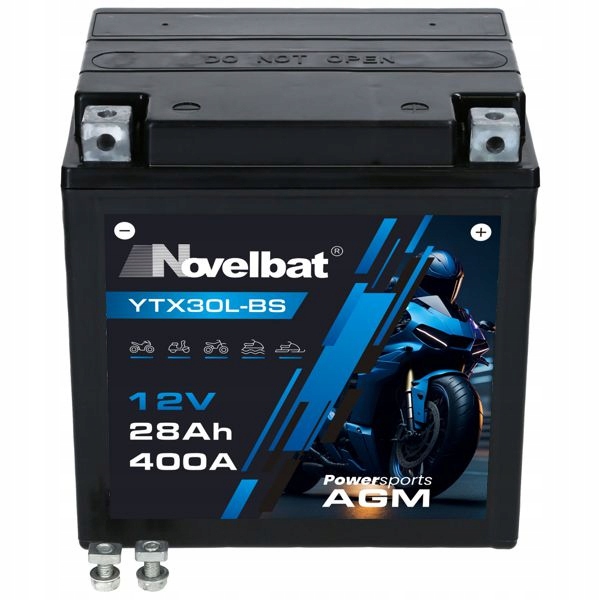 Akumulator Novelbat YTX30L-BS 12V 28Ah 400A