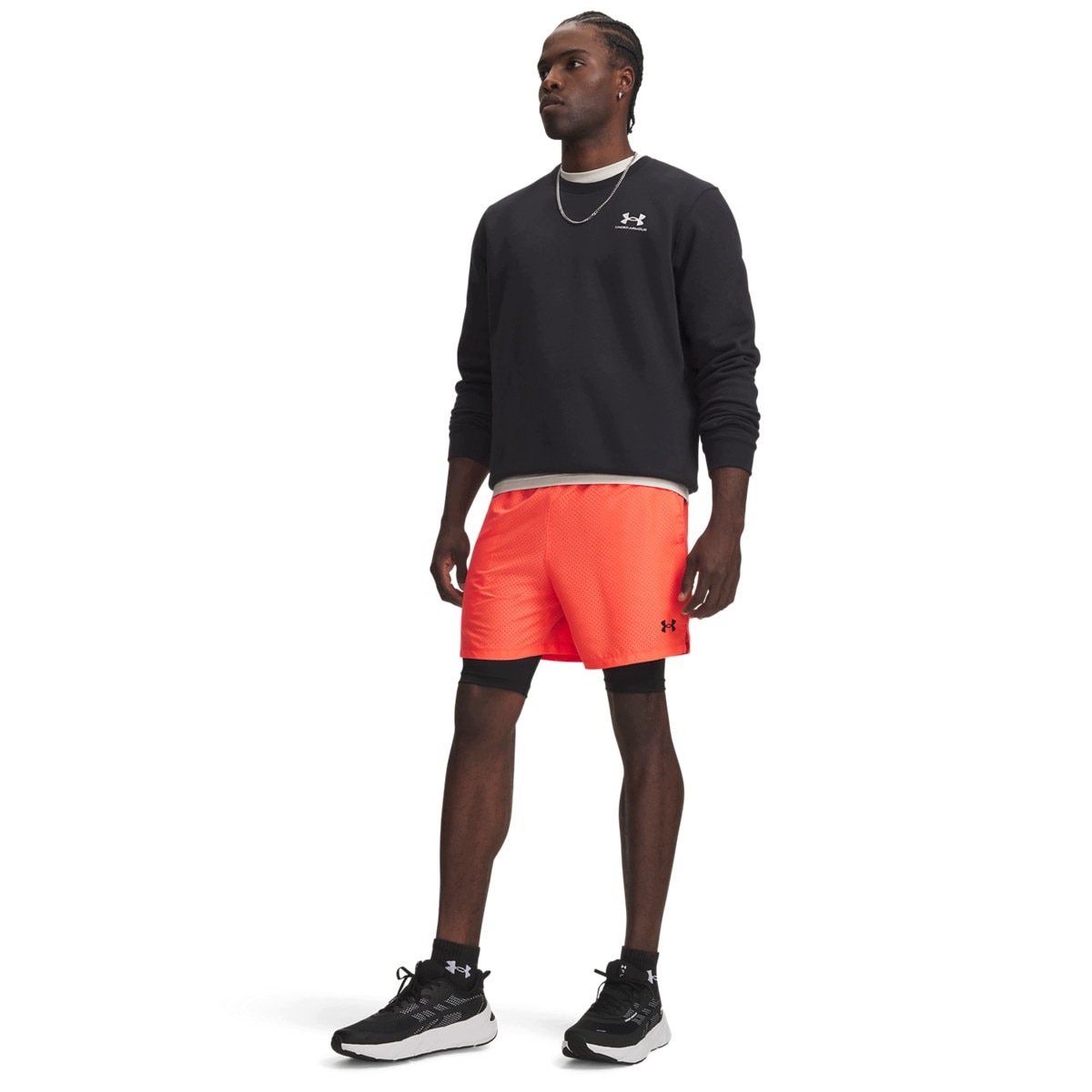 Męskie spodenki treningowe 2w1 Under Armour Vanish Wven Short 2.0 2n1 XL
