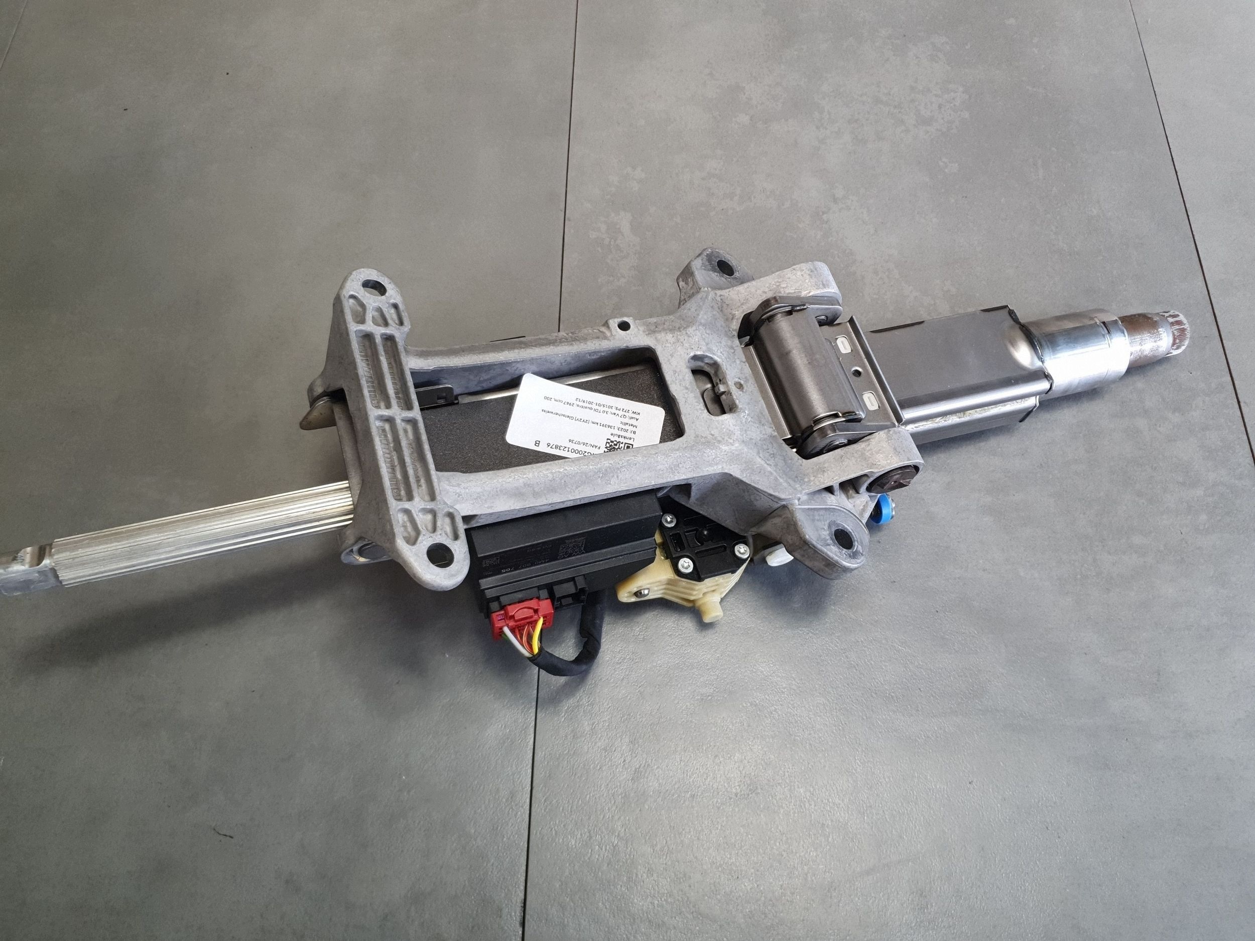 Audi Q7 4M steering wheel rod electrical 4M1419502L