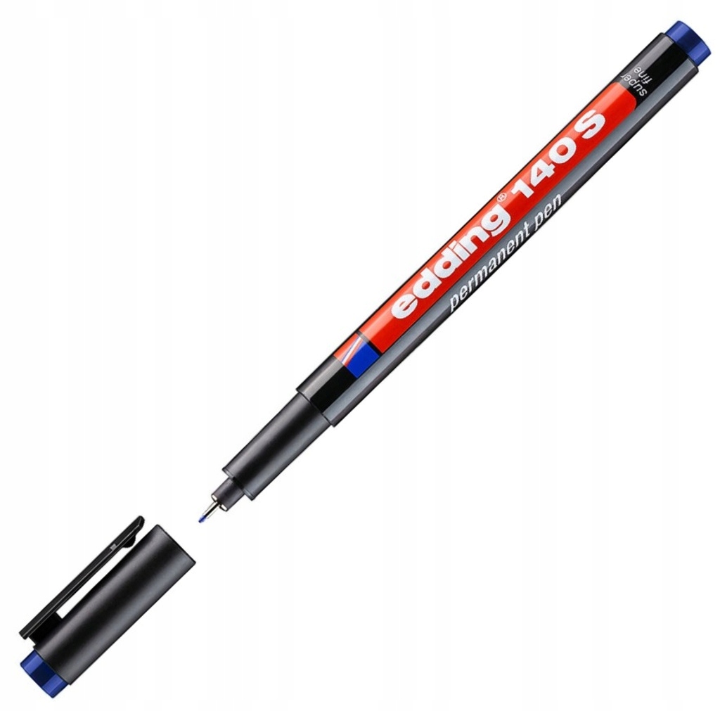 Marker Foliopis Permanentny Edding 140S Niebieski