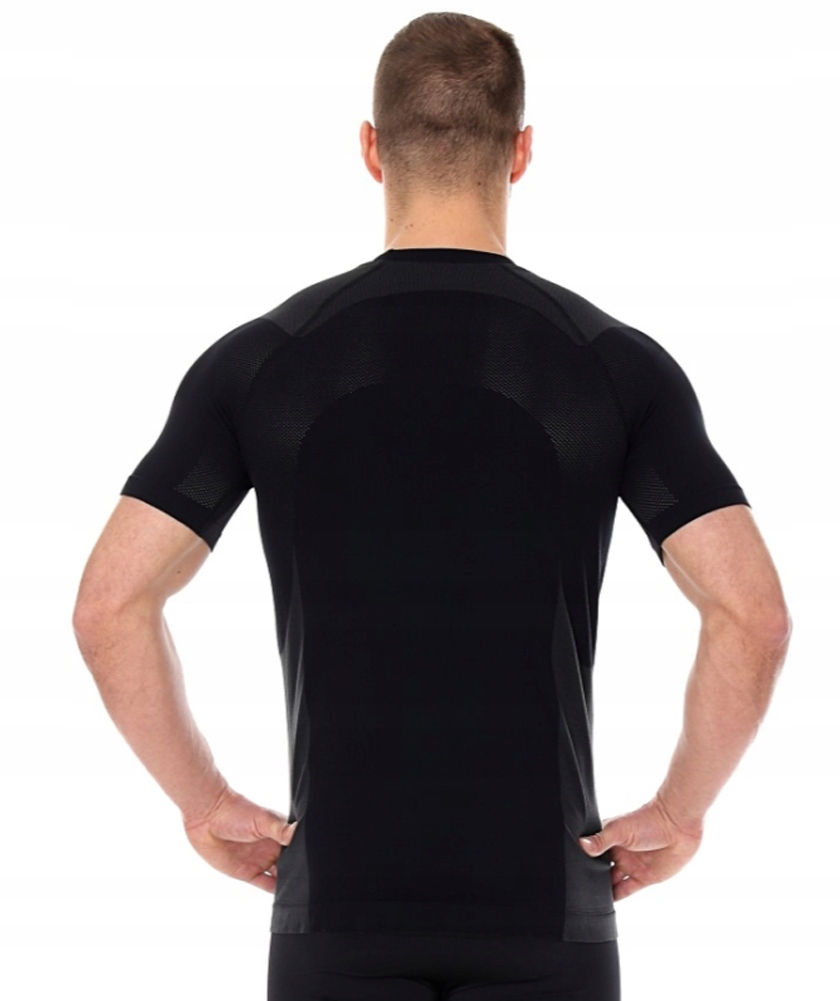 Brubeck Koszulka męska DYNAMIC OUTDOOR czarny XXL EAN (GTIN) 5902487041376