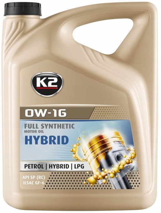 K2 Olej 0W16 Hybrid Sp 5l Api Sp with Rc Ilsac GF-6