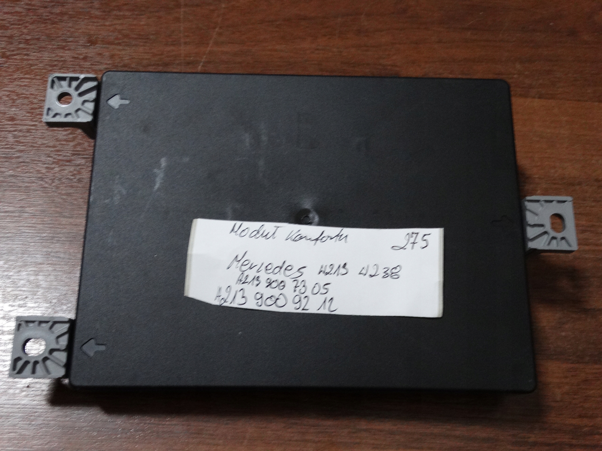 IDEAL control unit comfort control unit MERCEDES W213 1 9