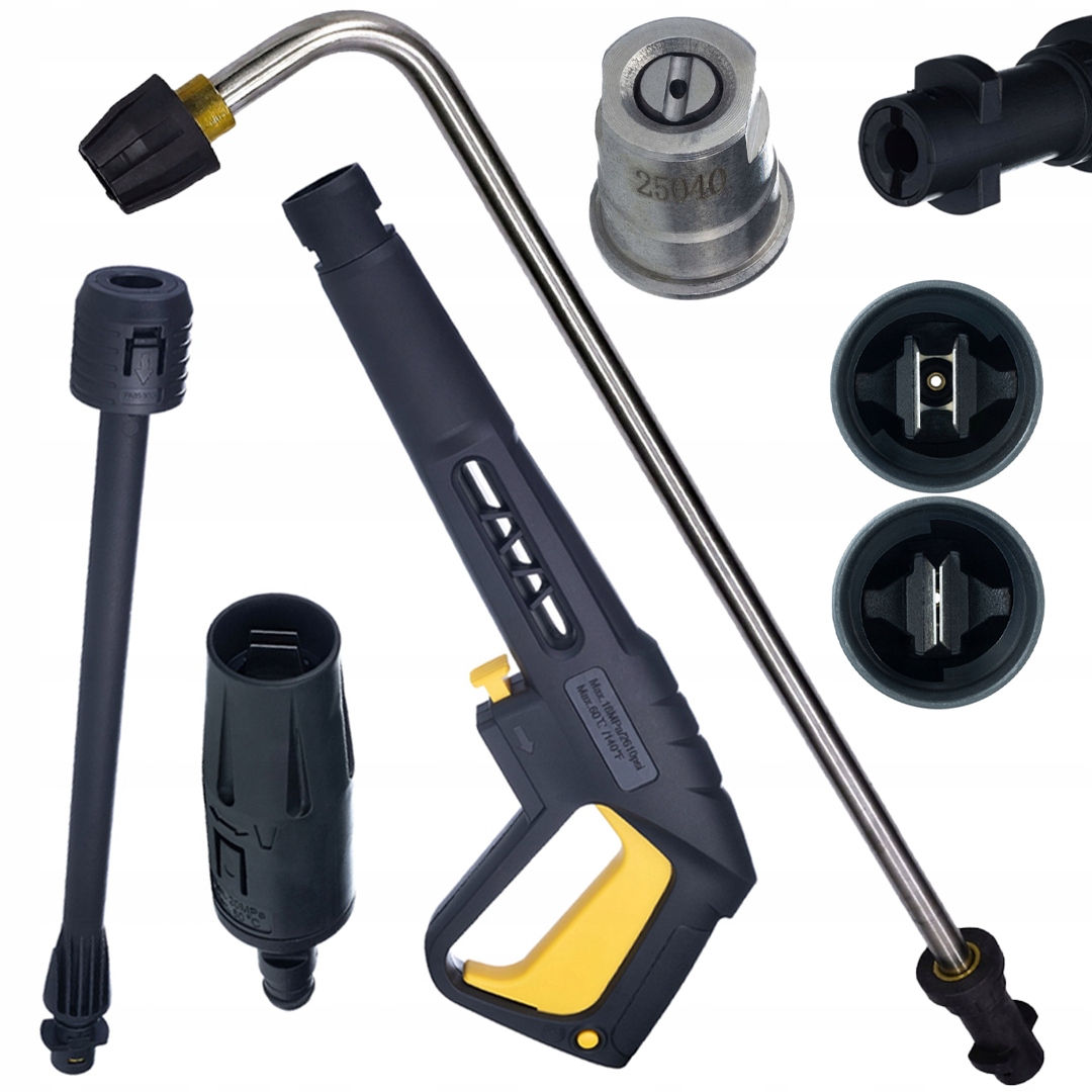 Sada Pistolí Pro Karcher K2-K7 Lance Vario A Dlouhá Úhlová Lanka 80 CM