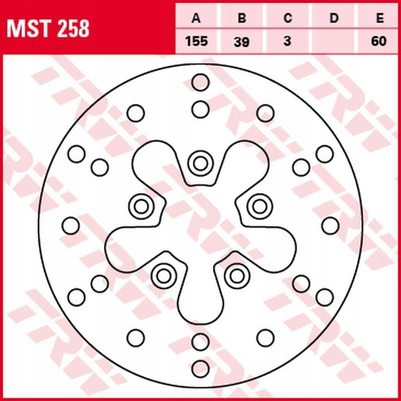 Trw Zf Predný Brzdový Kotúč Malaguti F-10 Jetline 50 '92-'98, Yesterday 5