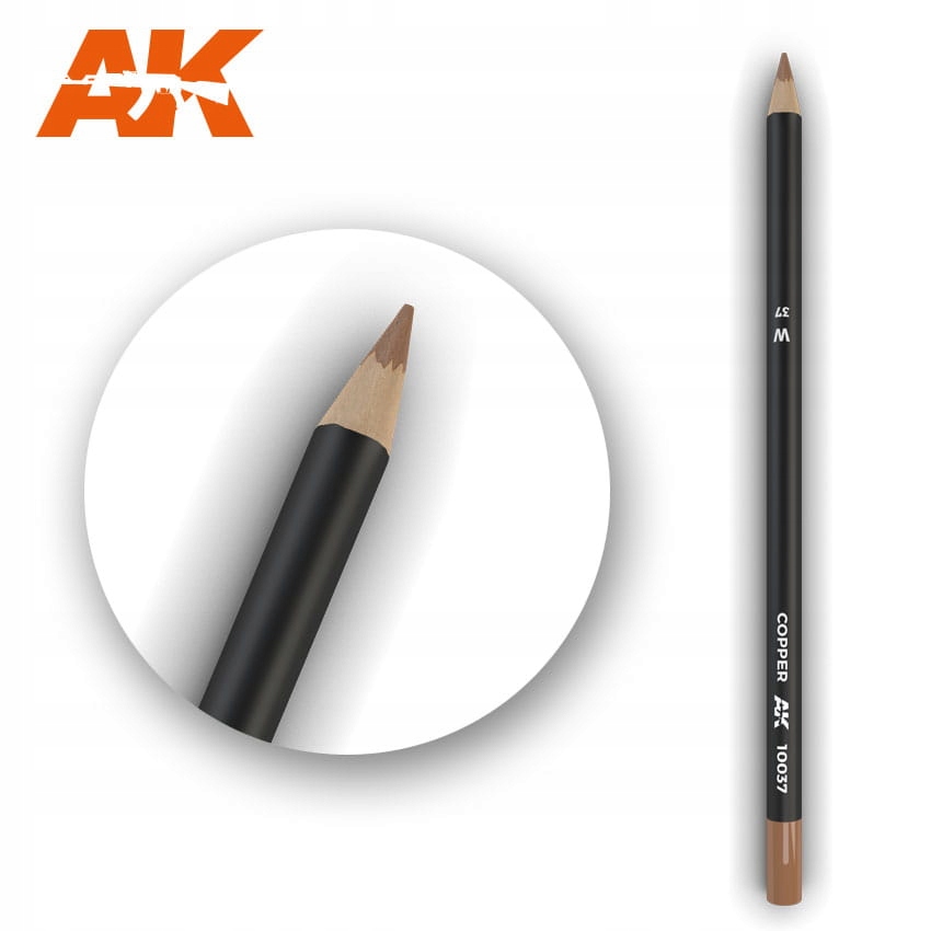 Ak Interactive 10037 Copper kredka do weatheringu
