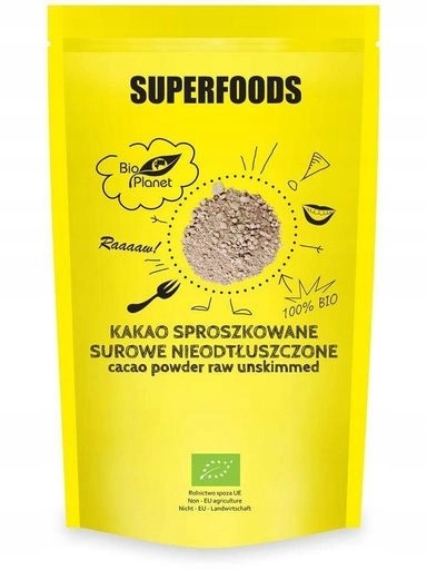 Levně 2x Bio Planet Kakao v prášku, surové, neodtučněné, Bio 150 g