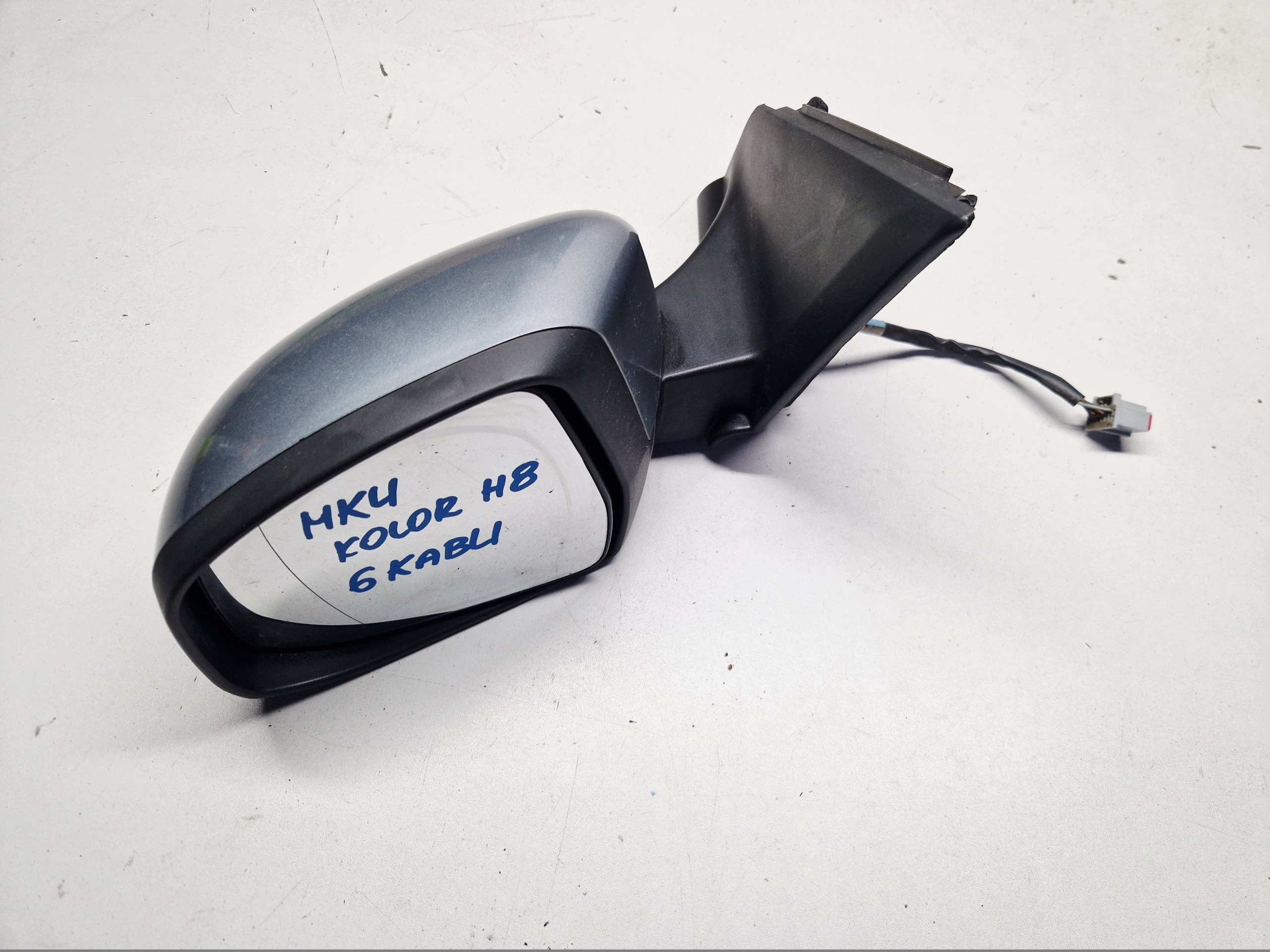 FORD MONDEO MK4 mirror left PODSWIETLANE CALE nice 6 vertical colour H8