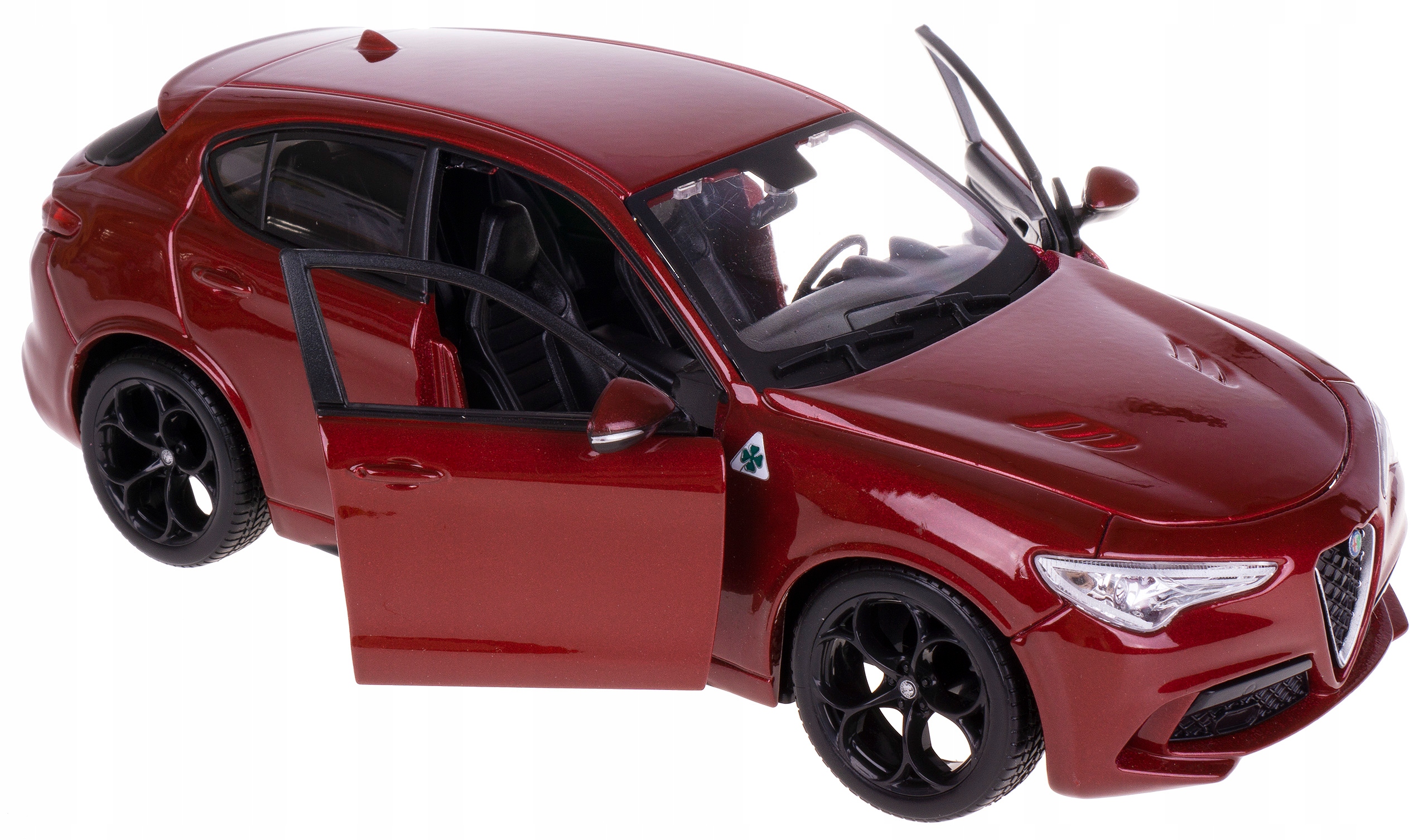 Alfa Romeo Stelvio Model Kov Bburago 1:24 Vínová