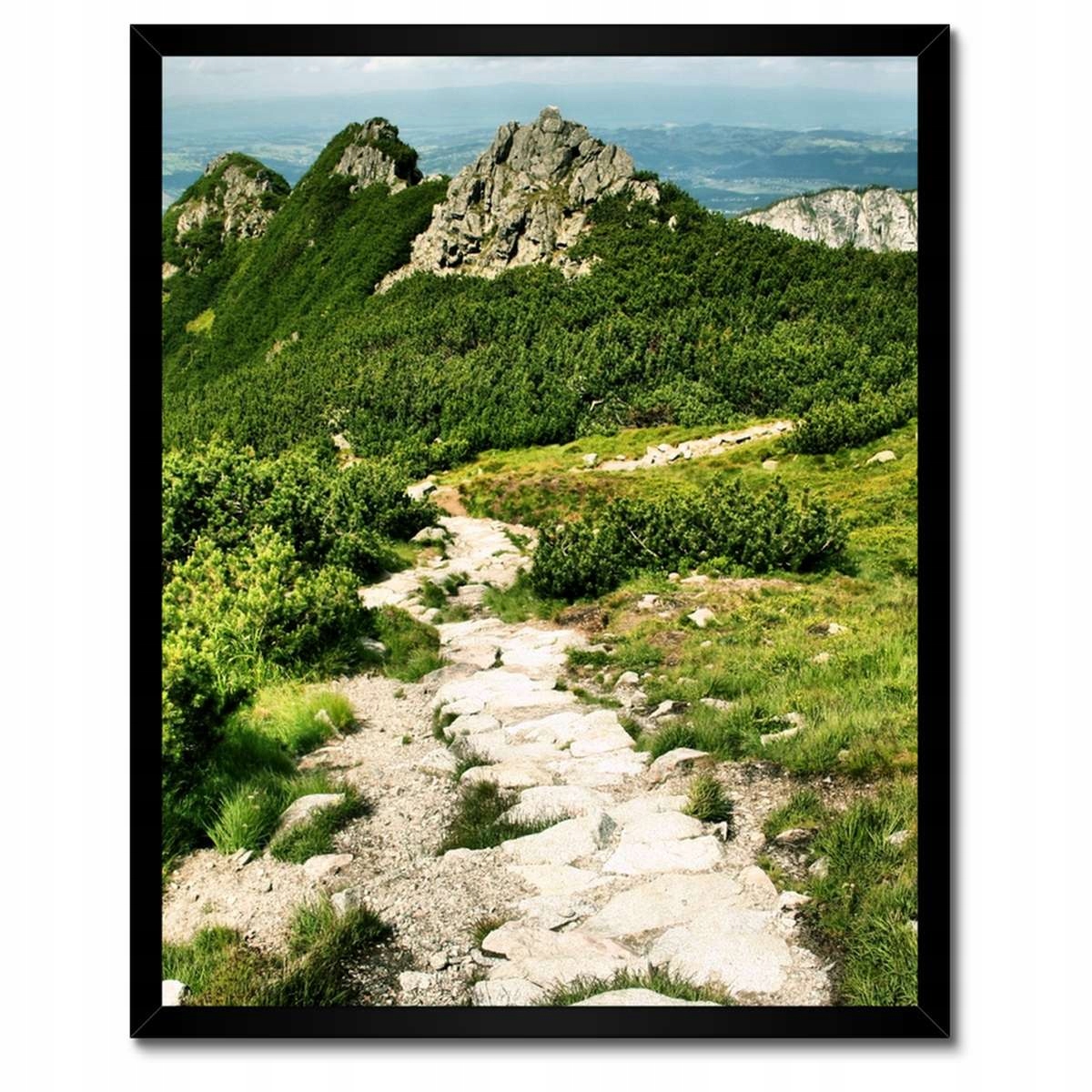 Plakáty v rámu 40x50 Tatry Polské hory Pohled
