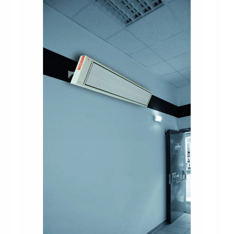PANEL GRZEJNIK NA PODCZERWIEŃ DO HALI MAGAZYNU ECOSUN S+ 2400W Kolor szary