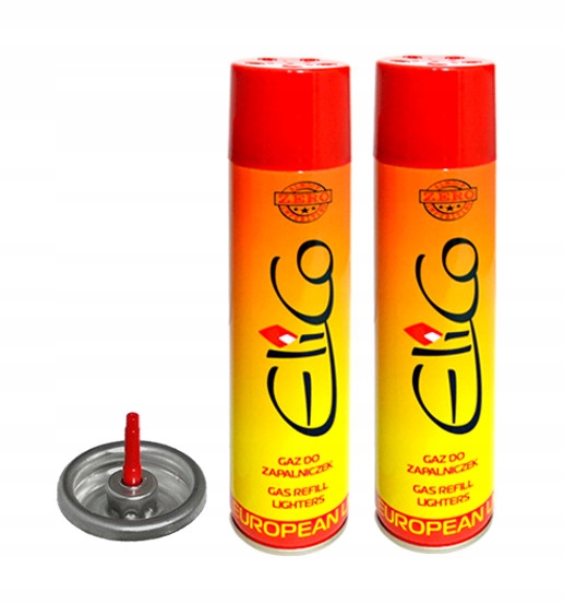 

Gaz Do Zapalniczek 300 ml Zapalarki Palnik 2szt