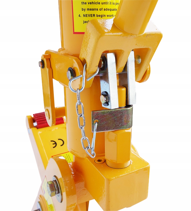 HYDRAULICZNY NISKOPROFILOWY PODNOŚNIK WÓZKÓW WIDŁOWYCH 4000KG 4T Marka Viber-System