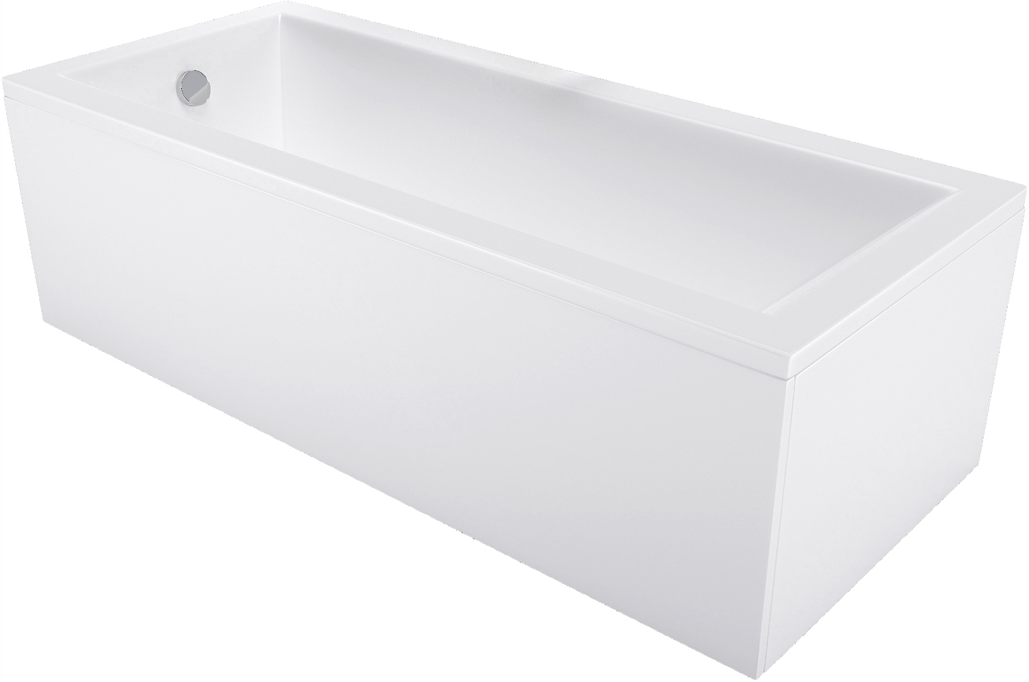 Mexen Cubik Obdélníková vana 170x70 cm s obložením, bílá 55031707000X