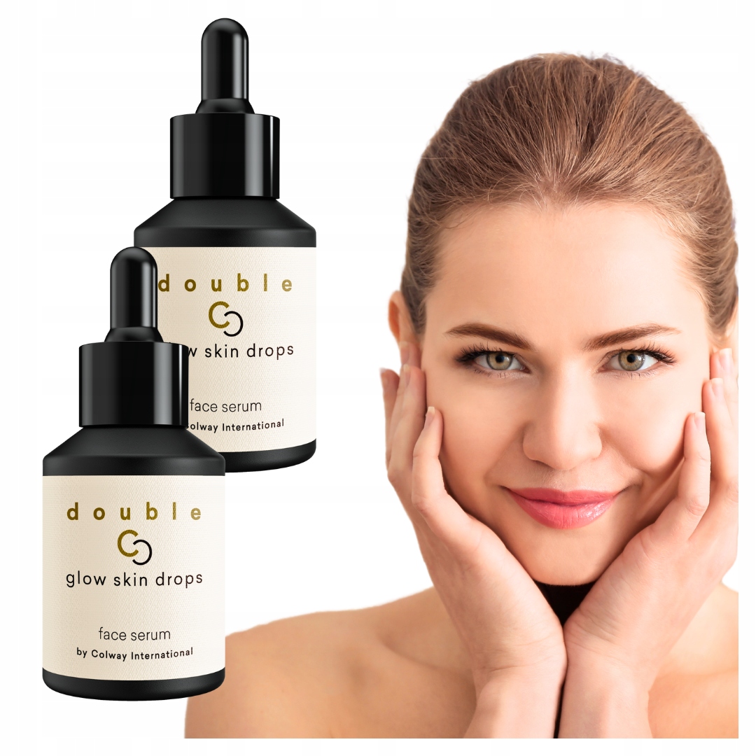 2x Rozjasňující sérum Double C Glow skin drops Colway 30 ml