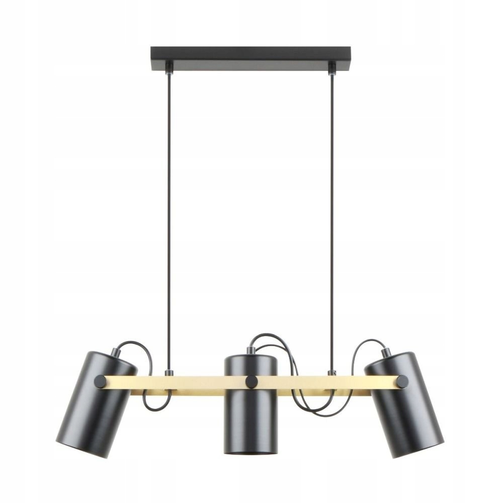 Závěsná lampa s bodovými reflektory Resi do jídelny