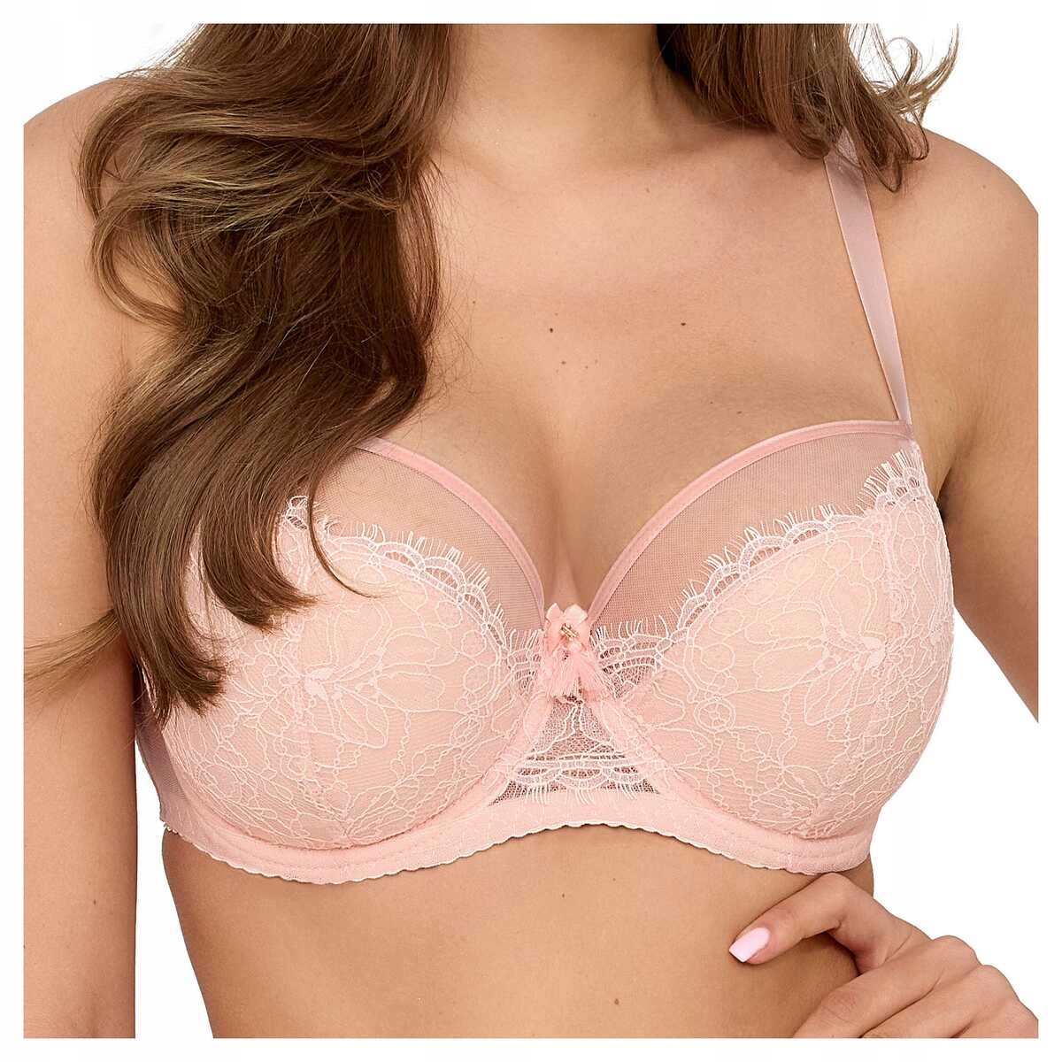 Ava Polovyztužená krajková podprsenka Amoure 2221 apricot 90C
