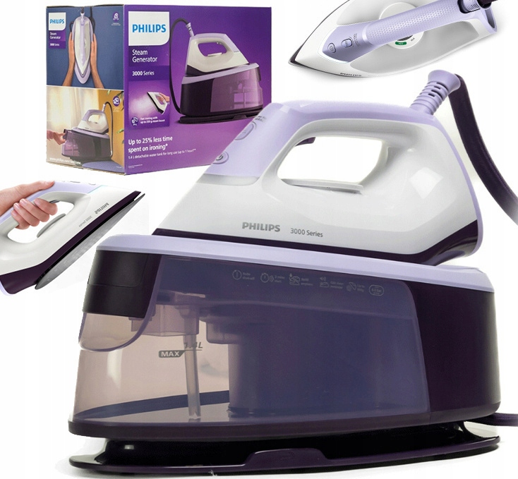 Multifunkčný Kompaktný Generátor Pary séria 3000 Philips