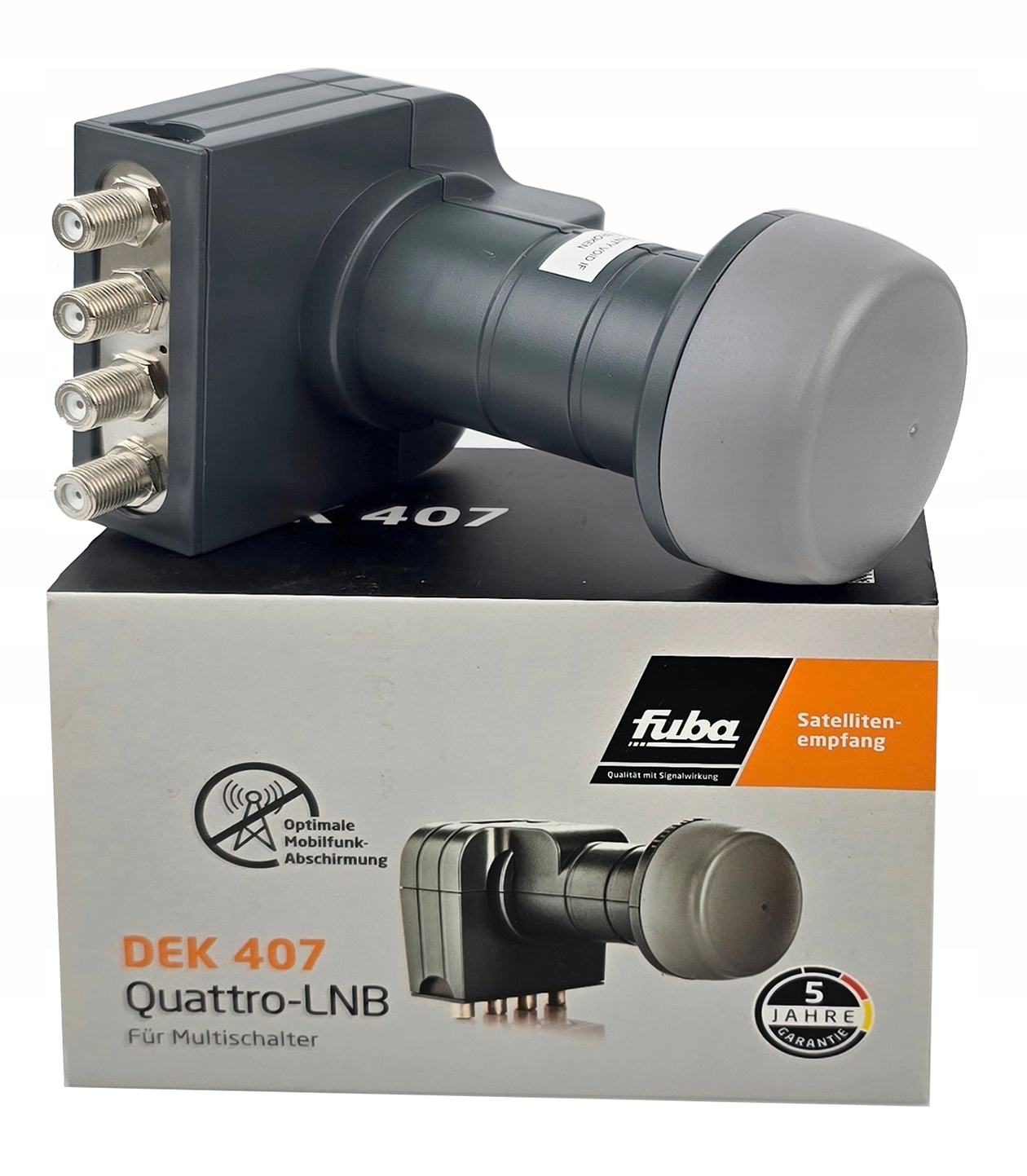 Najlepszy Konwerter Universal Quattro Fuba Dek 407LTE do Multiswitcha