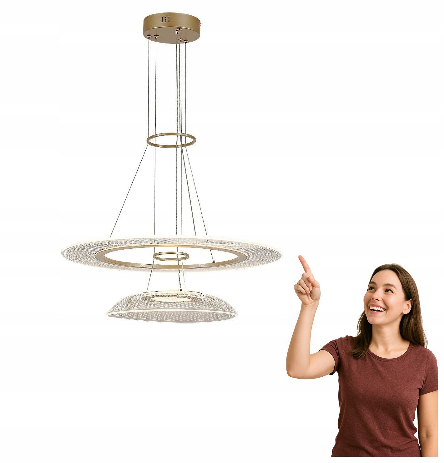 Závěsná Led lampa 36W Zofrael 72412 Rabalux