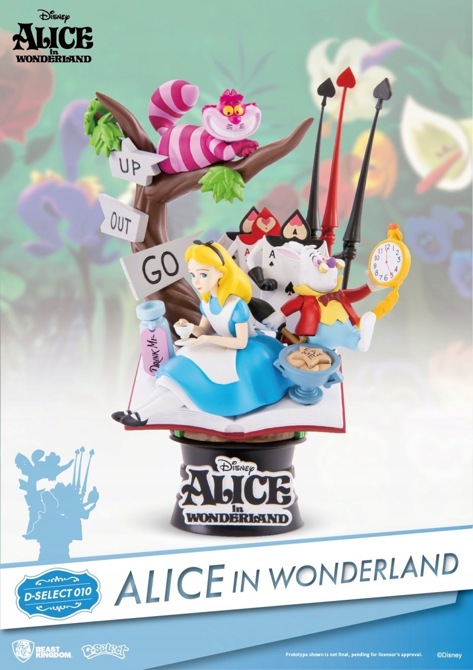 Alice D-Select Diorama alenka v říši divů 18 cm