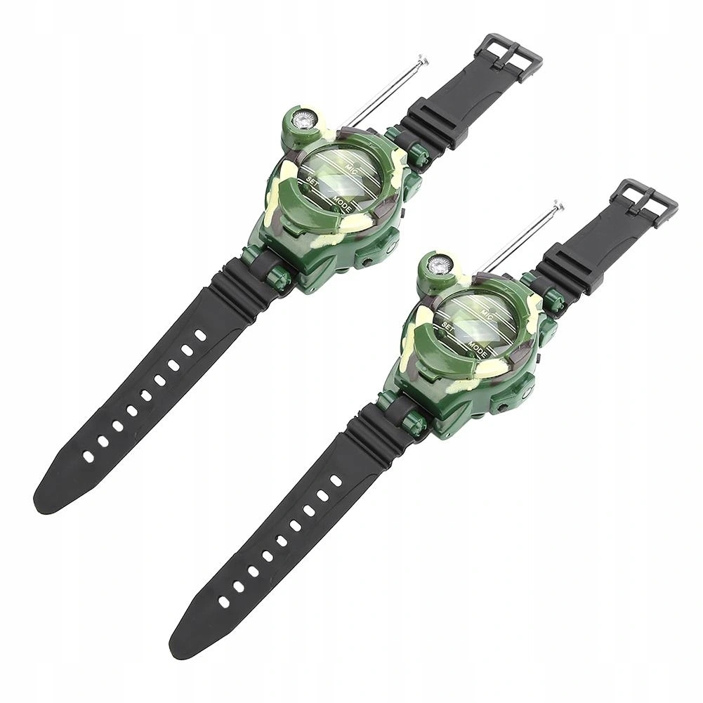 

2X 7W1 Walkie Talkie Zegarek Elektroniczny Zegar