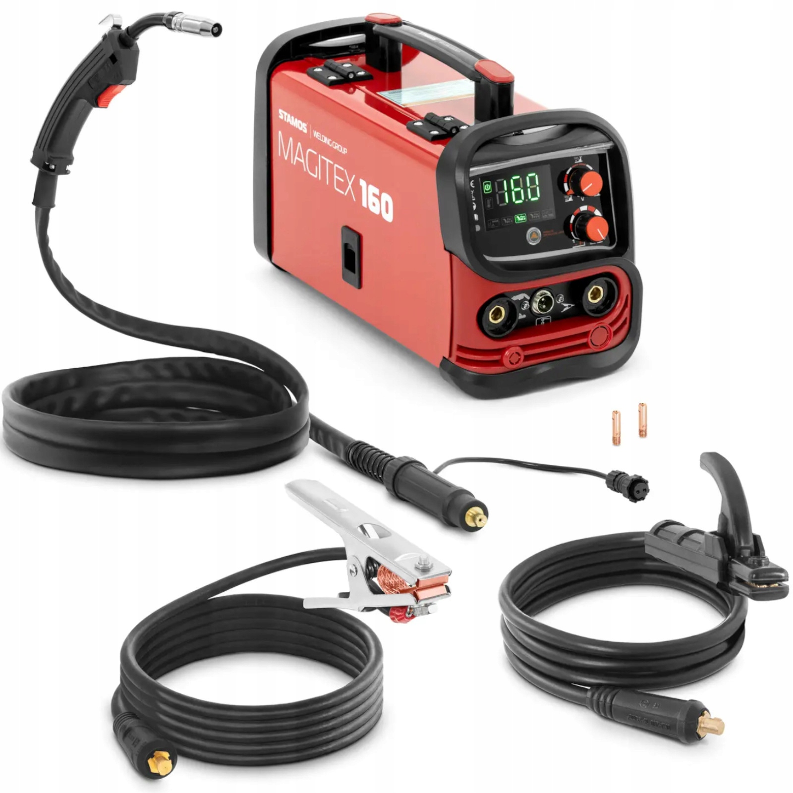 Invertorová svářečka Magitex 160 mig/mag tig 230 V 160 A 60% pracovní cyklus