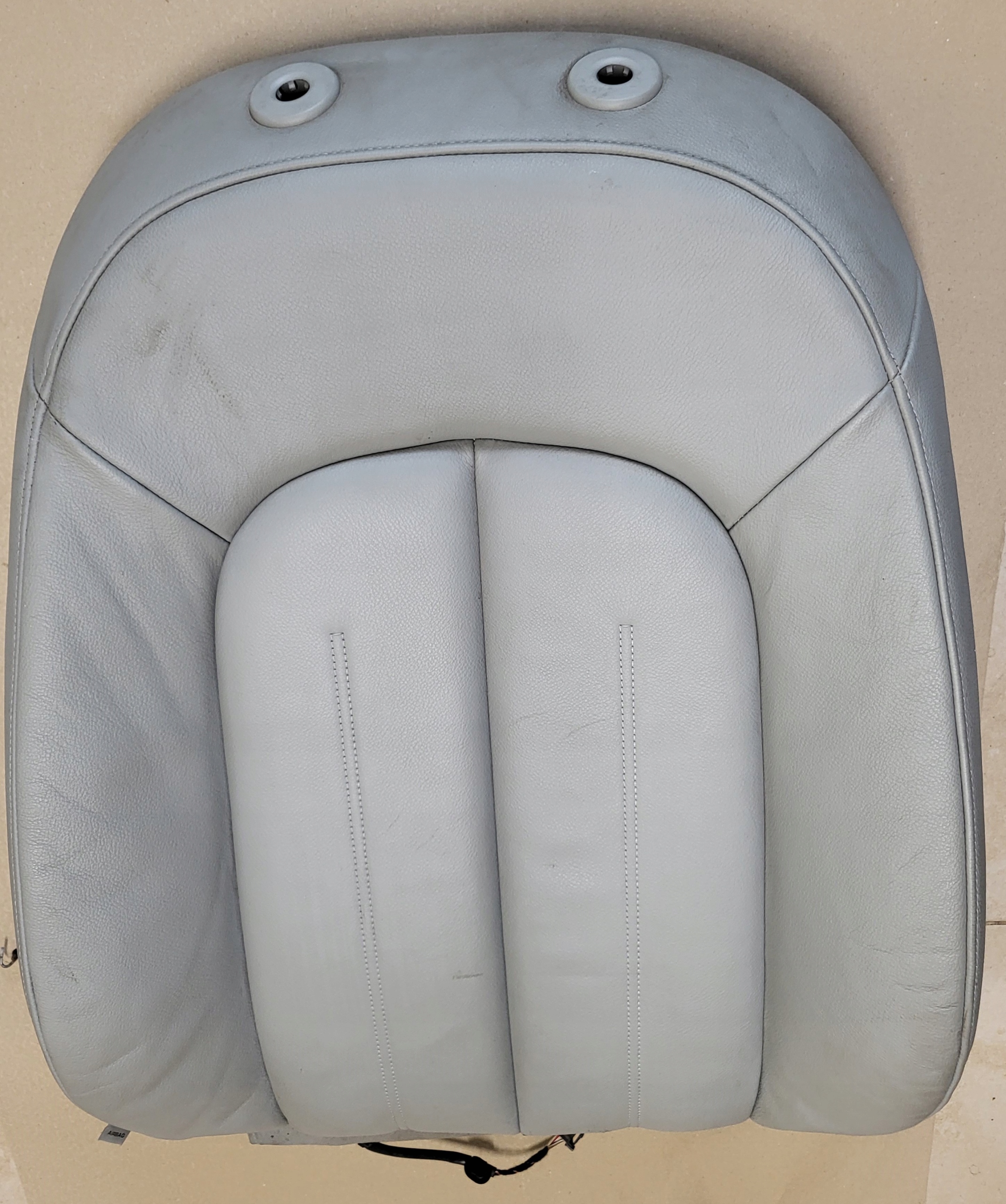 OPARCIE seat MATA GRZEWCZA right front AUDI A7 4G grey leather OE EU