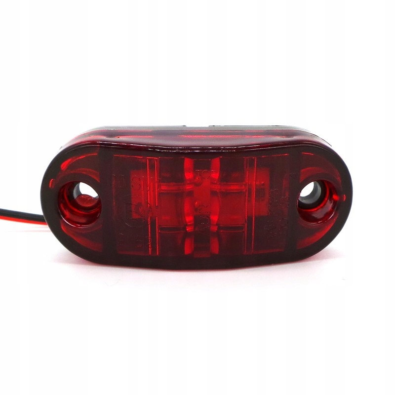Lampa obrysowa 2 LED 12-24V kolor Czerwony