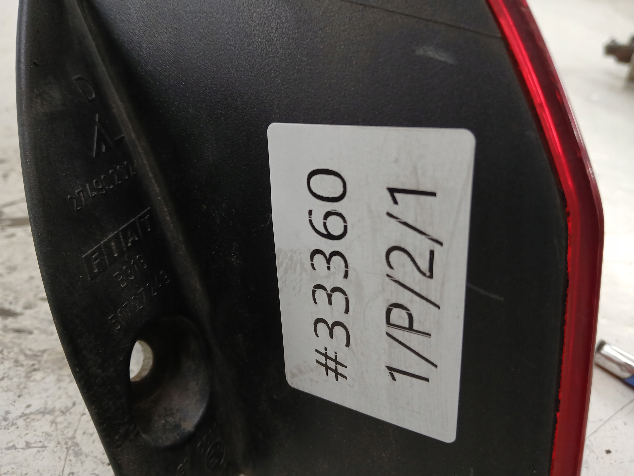 FIAT CROMA II light right rear part