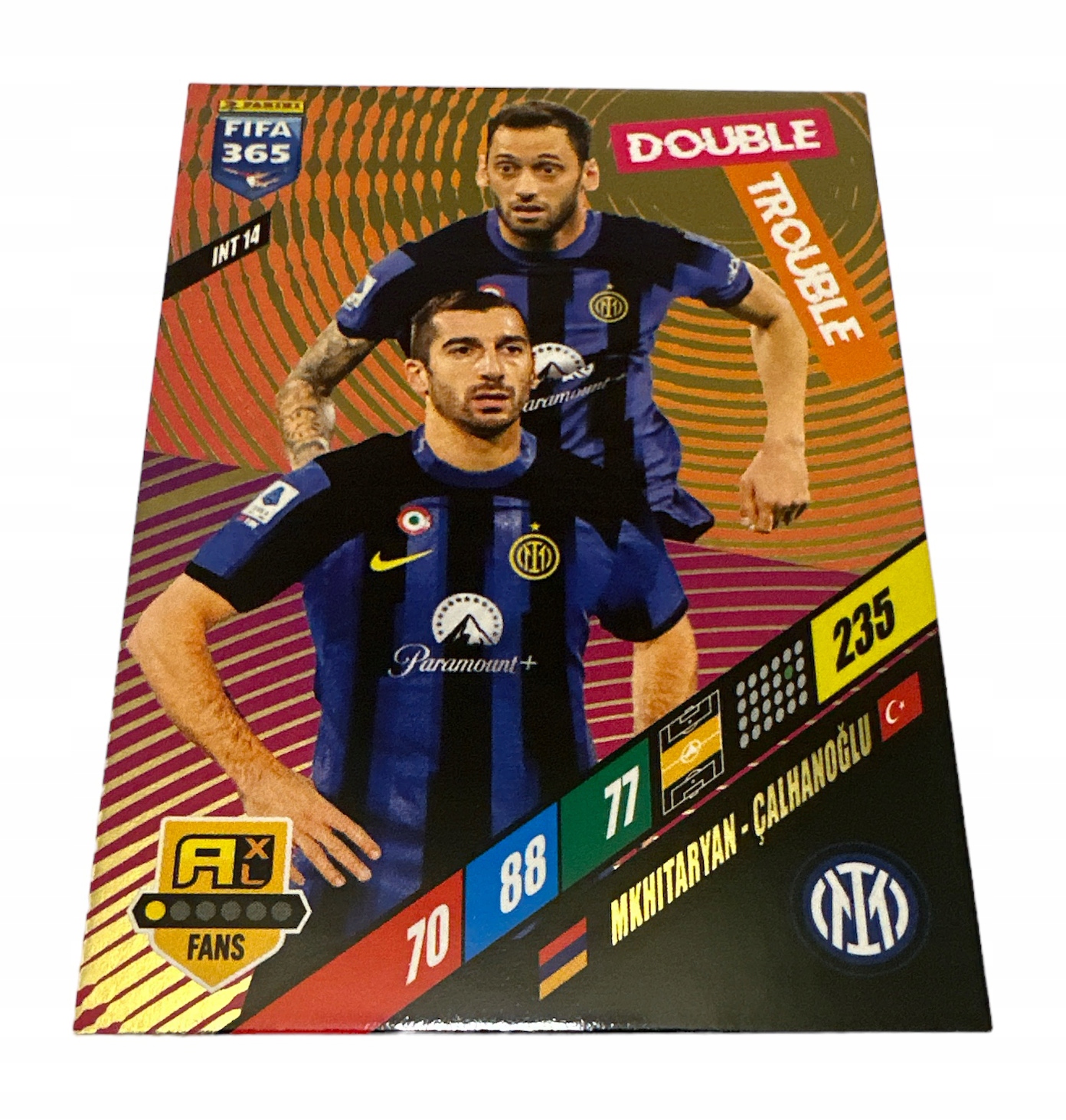 Fifa 365 2024 Adrenalyn Internazionale Milano Int 14 Mkhitaryan /Calhanoglu