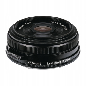 Voigtlander Color Skopar 18mm f/2.8 do Fujifilm X czarny