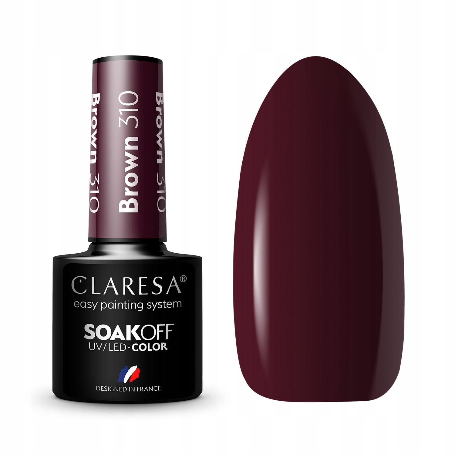 

Claresa Lakier hybrydowy Brown 310 5g