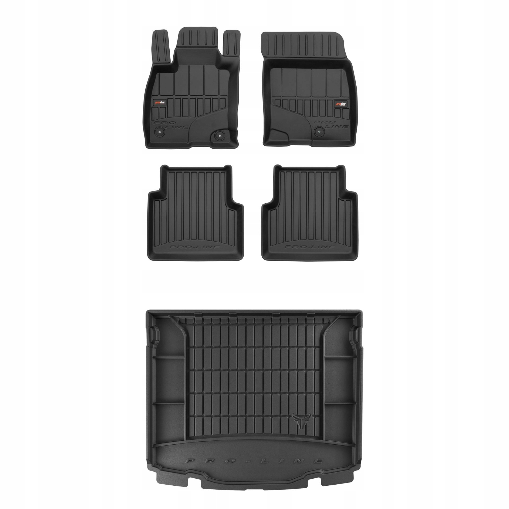 Sada gumových kobercov a rohoží pre Ford Kuga III od roku 2019