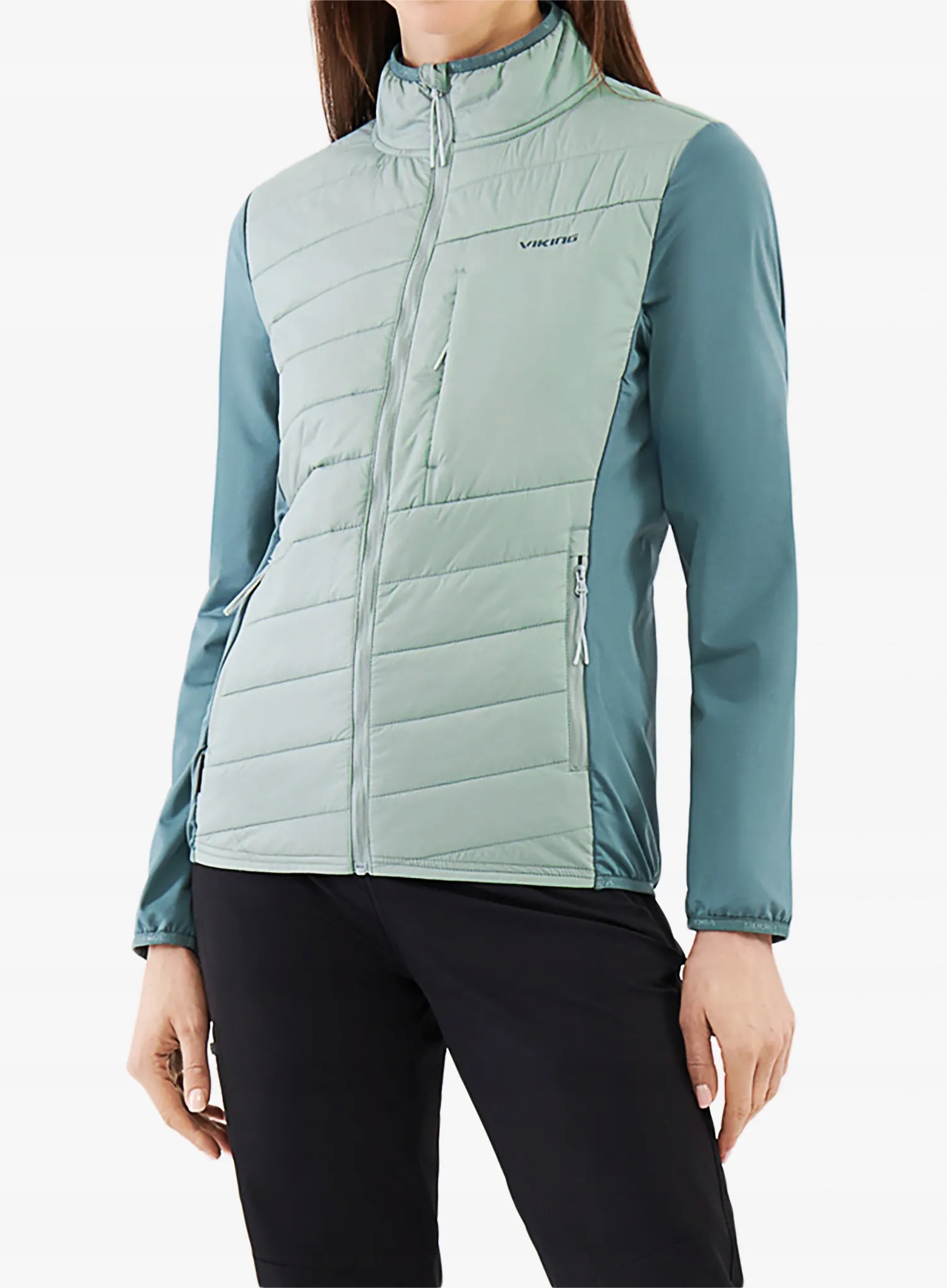 Dámská bunda Viking Zemu zelená, velikost M