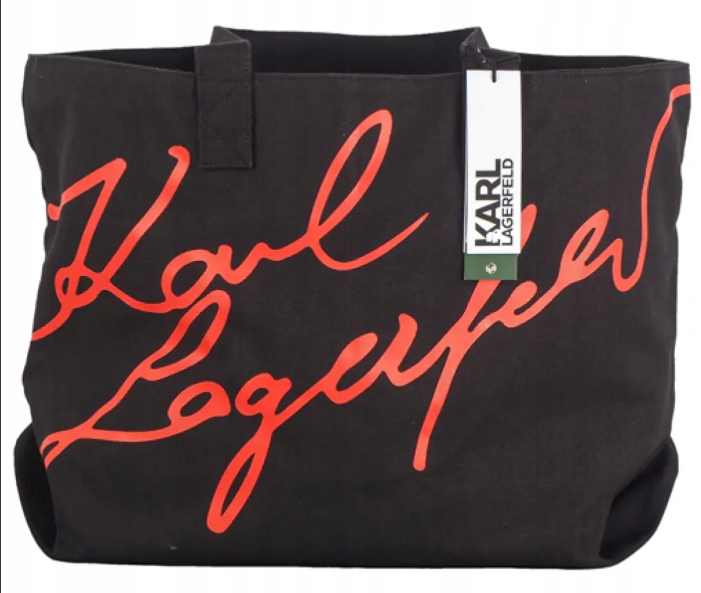 Karl Lagerfeld Stylová plátěná taška Tote