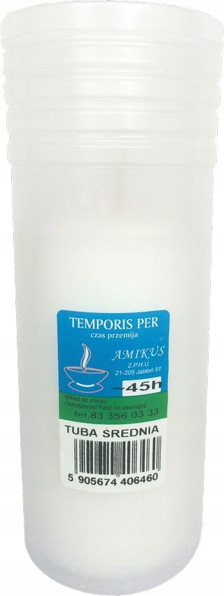 

Wkład Amicus Tuba Średnia 16 cm/45H