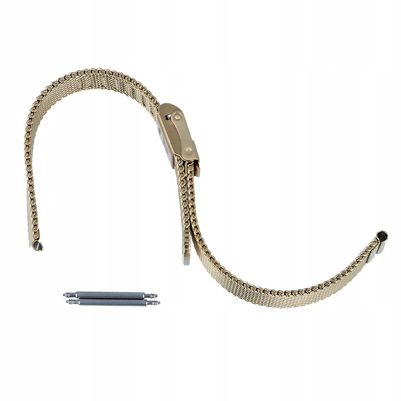 Bransoleta do zegarka SIATKOWA Mesh 16mm złota Kod producenta BS0616G