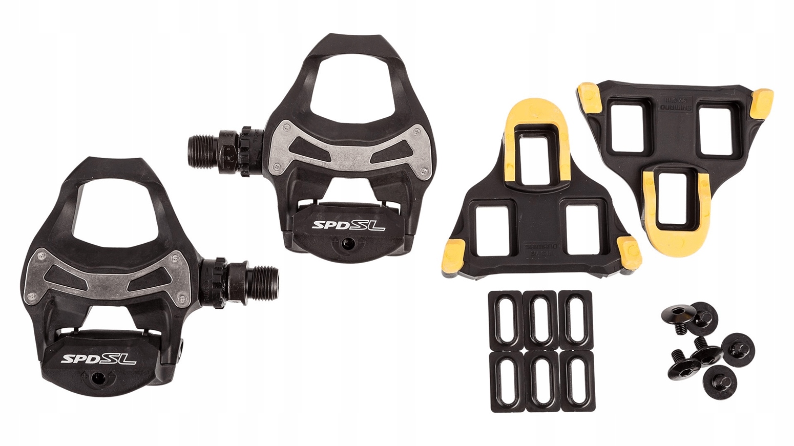 Silniční zapínací pedály na kolo Shimano PD-RS500 Spd-sl bloky SM-SH11