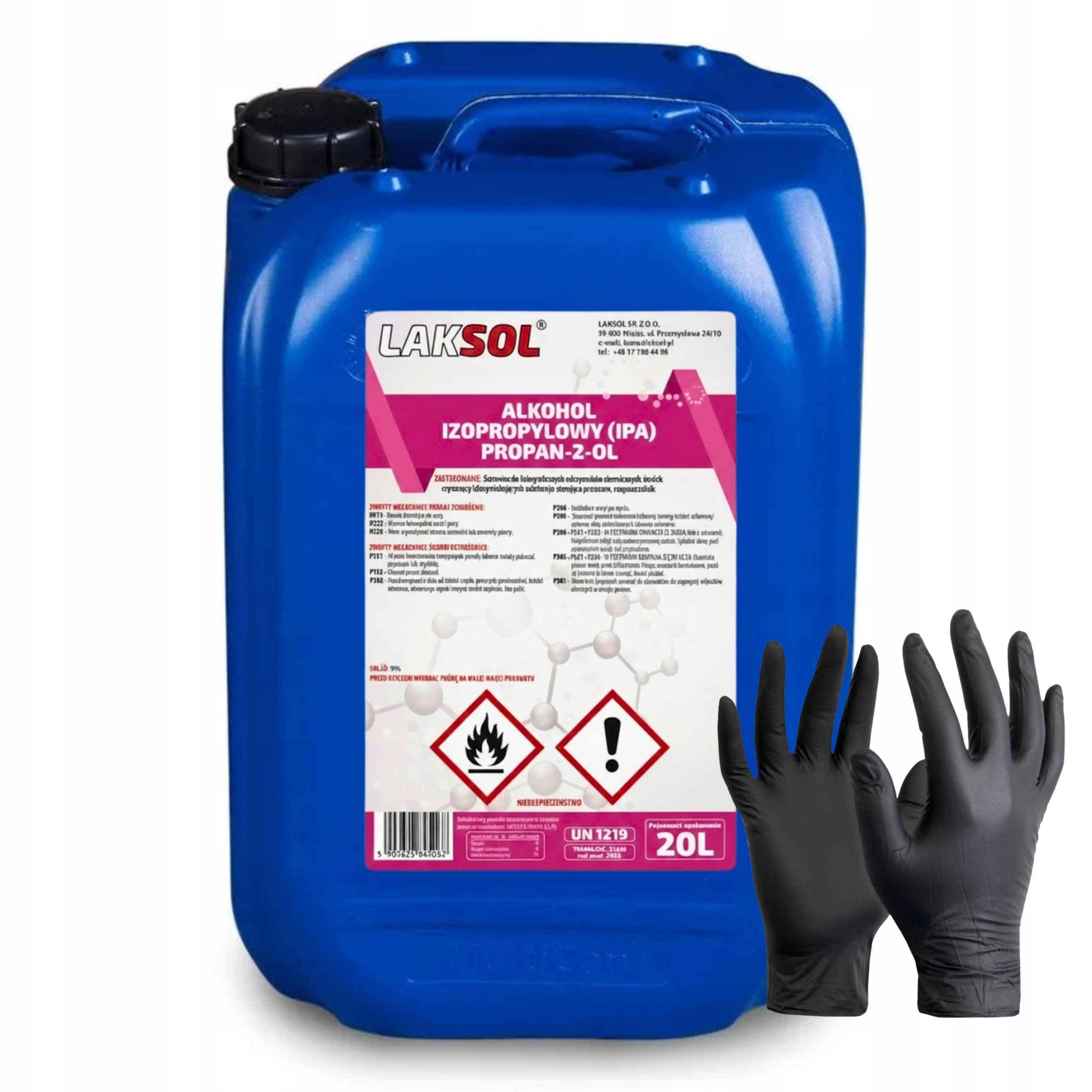 Ipa Isopropylalkohol Isopropanol 99% 20 l Odmašťovač Dárek