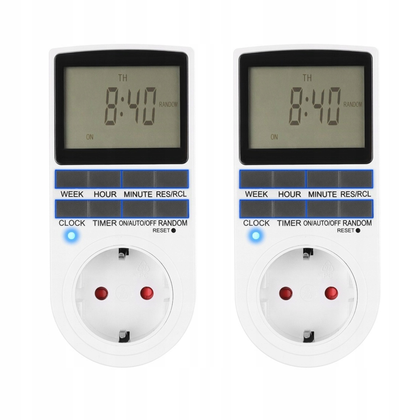2× Programator czasowy Izoxis 11747