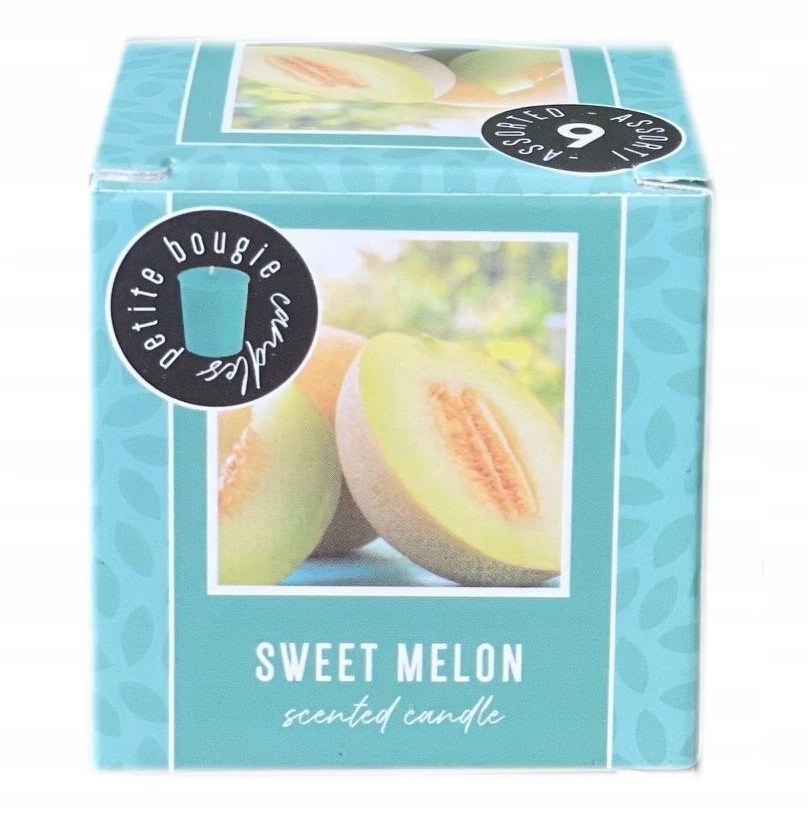 

Mini Świeca Zapachowa zapach Słodki Melon