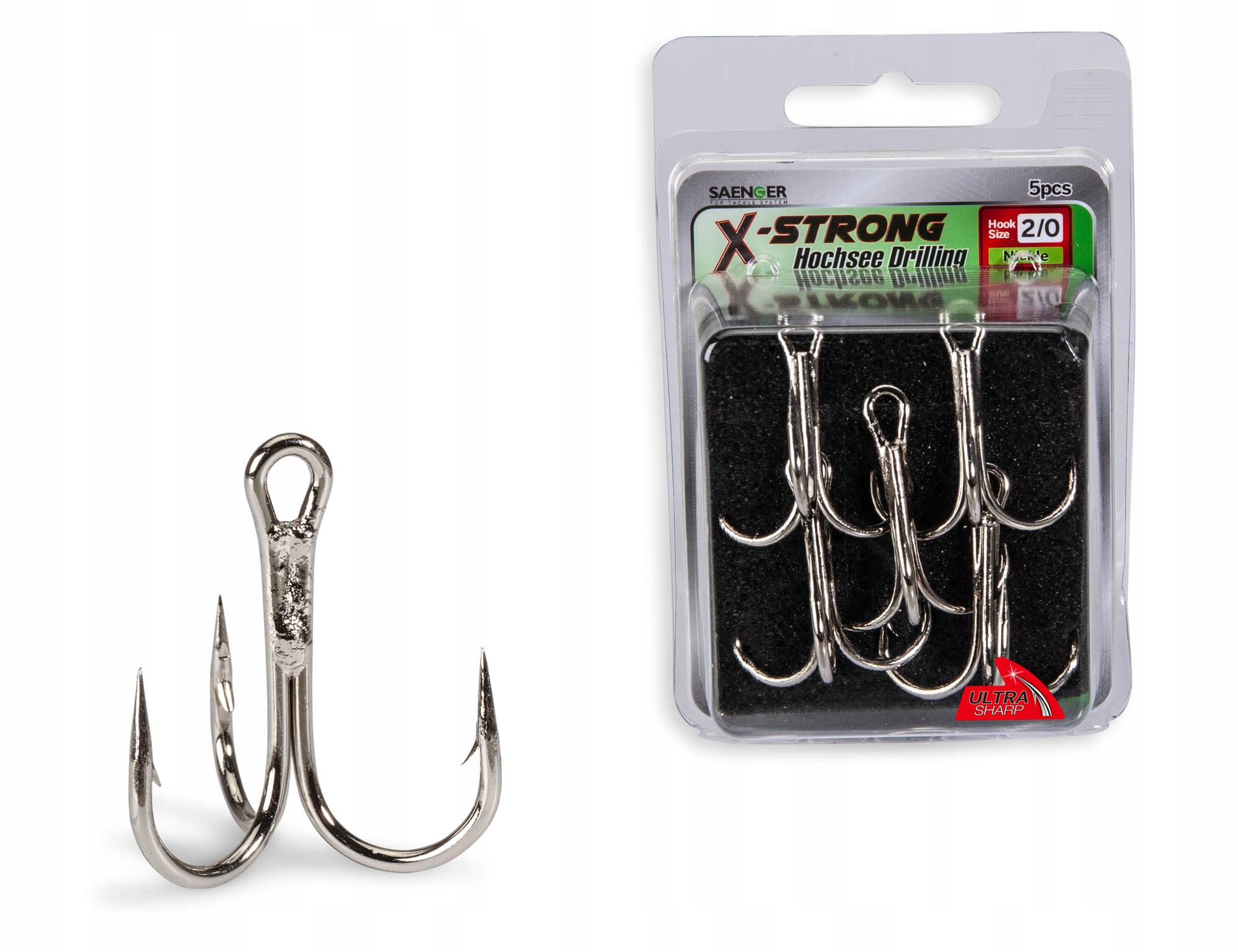 Kotwice Sanger X-strong Sea 6/0-5szt