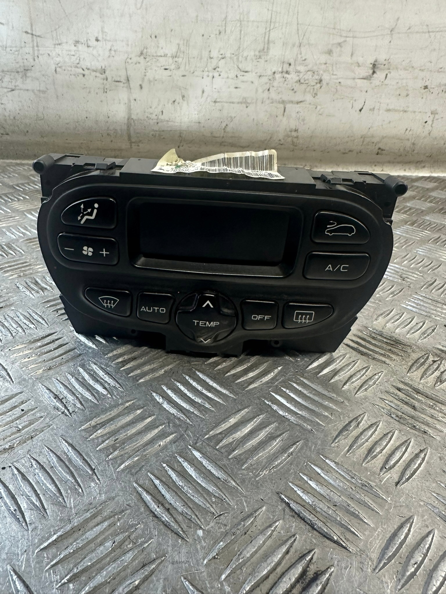 control panel air conditioning devices KLIMY PEUGEOT 307 96430991XT