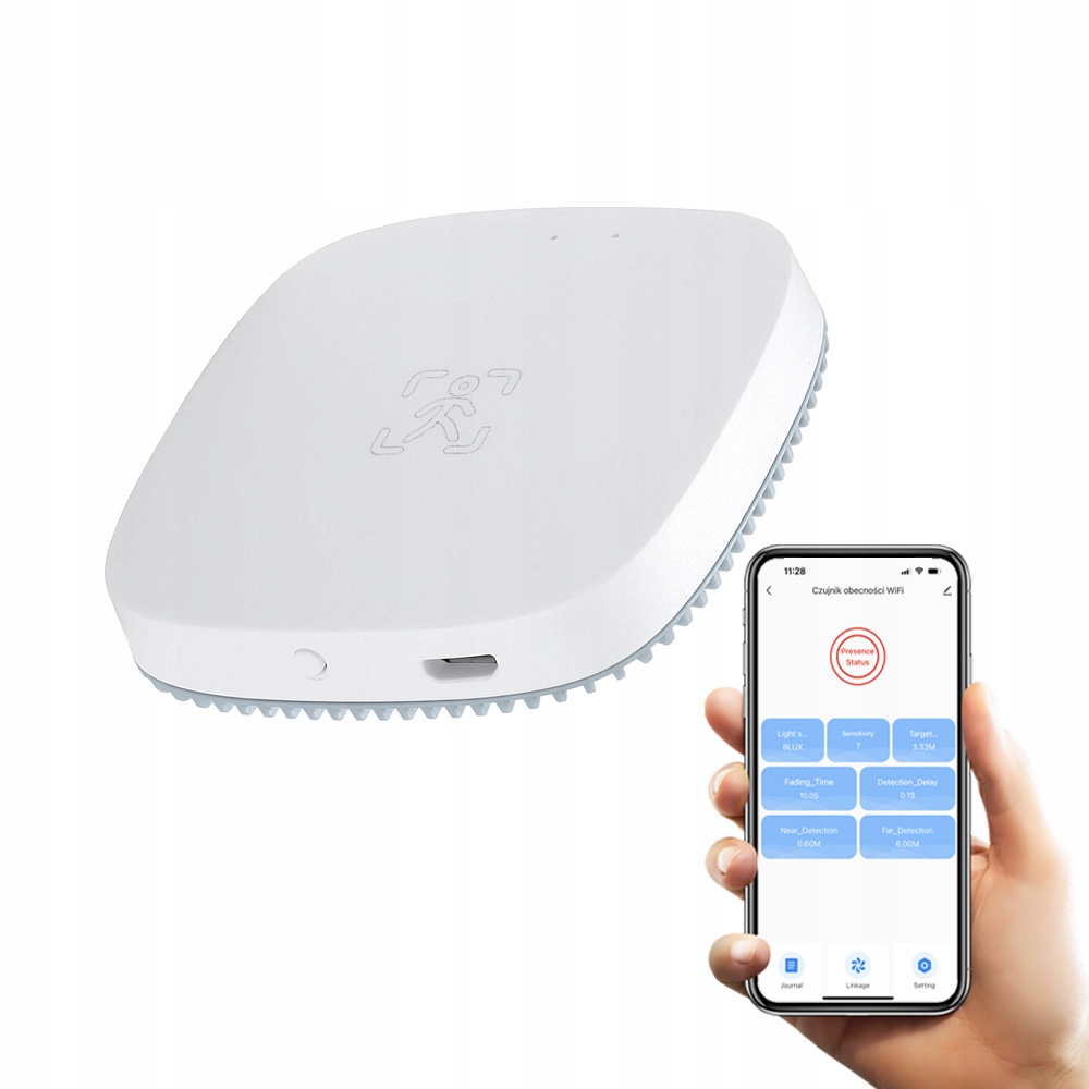 

Mikrofalowy czujnik obecności ruchu WiFi Tuya 5VDC