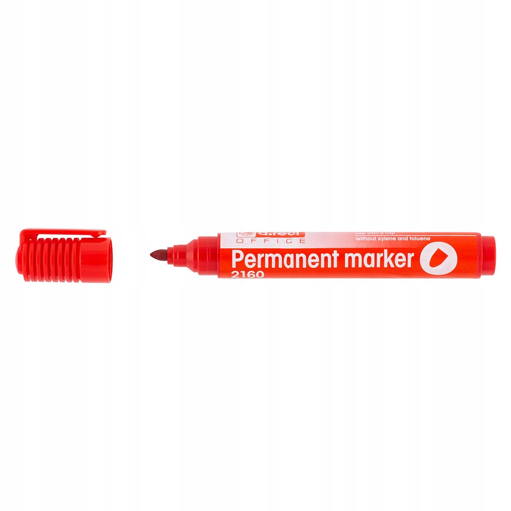 

Marker permanentny Eco czerwony okr.