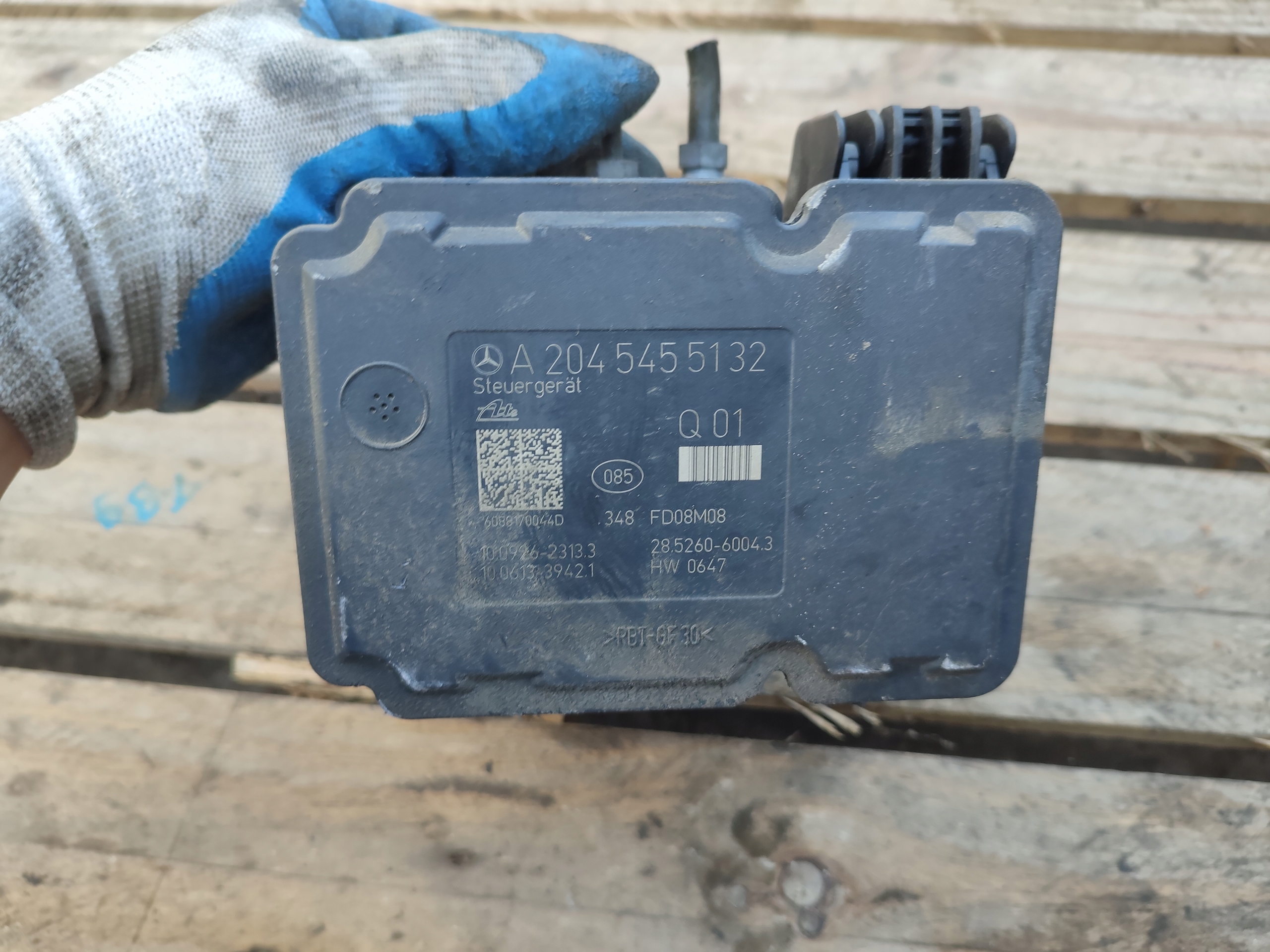 Servofreno ABS ESP MERCEDES C KLASA W204 A2044313712