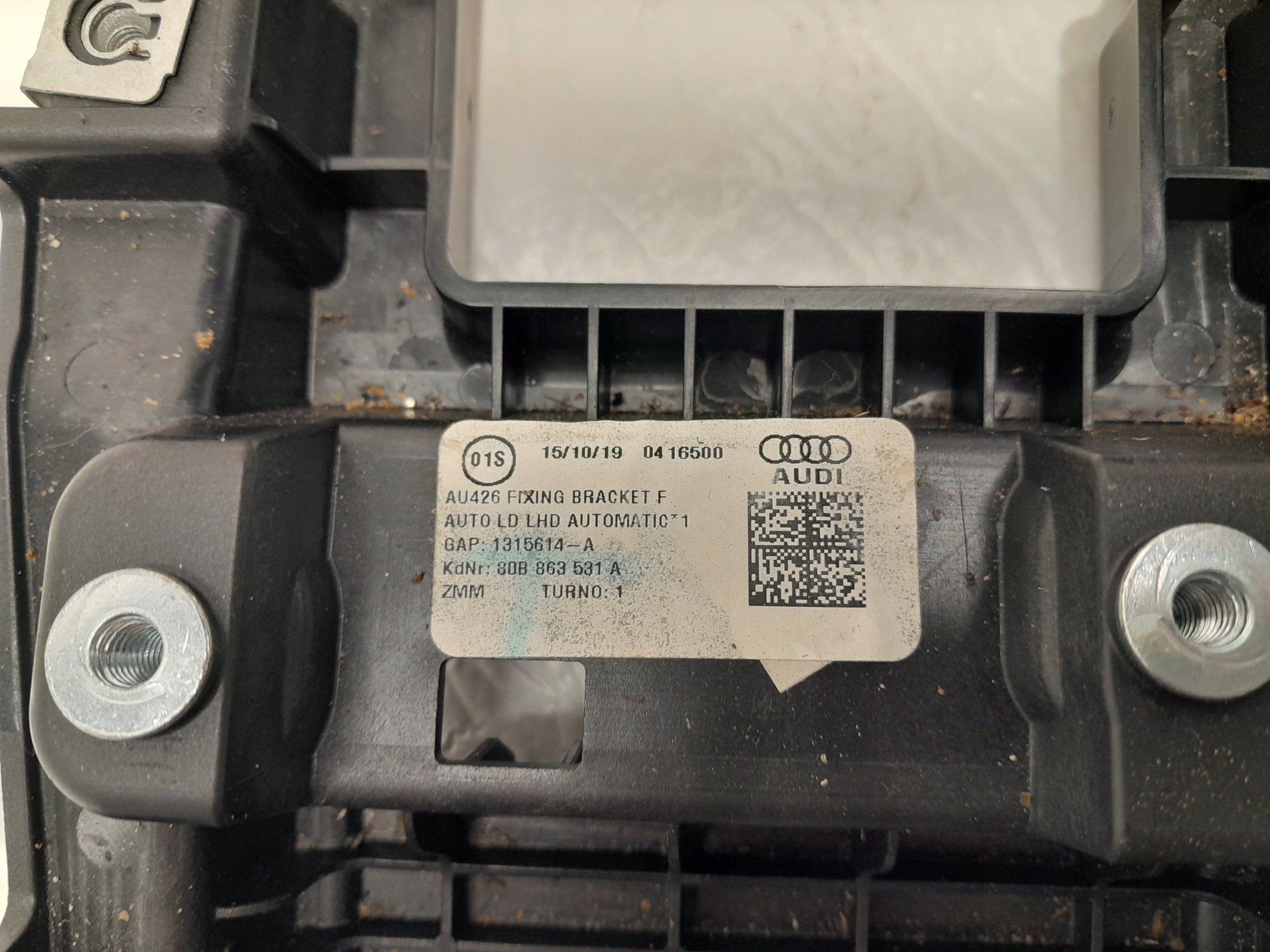 AUDI Q5 80A Console Support plaque Porte TUNELU 80B863531A